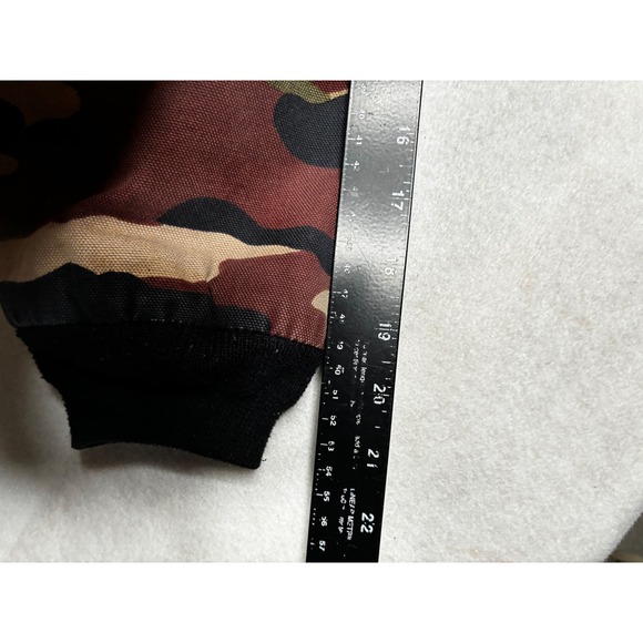 Walls Blizzard Pruf Camo Work Jacket Youth XL Hooded Insulated Canvas W35080WGW - Picture 6 of 11